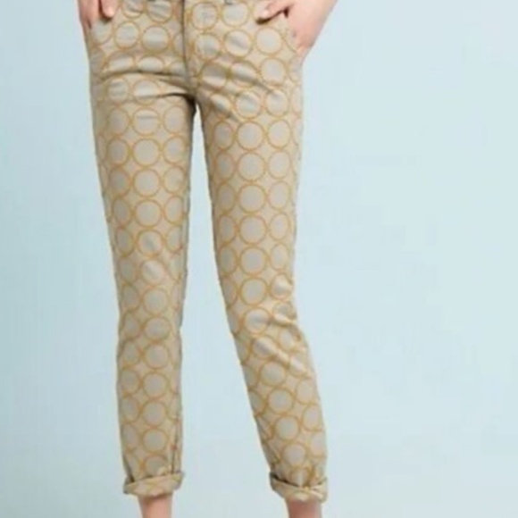 VGUC Anthropologie khaki pants - Picture 6 of 6